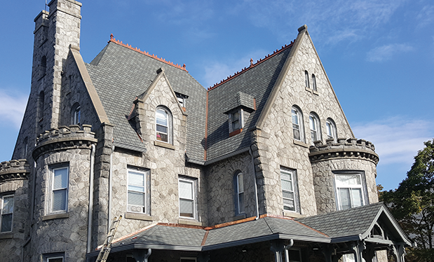 Fit for a king - Clarity Contractors installs new roof systems on The Castle at Widener University