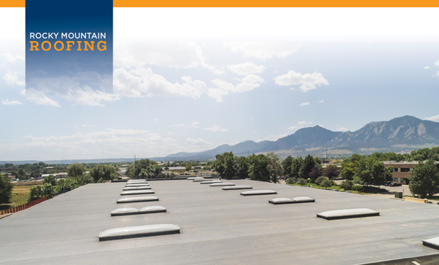 Rocky Mountain roofing - Black Roofing designs and installs a roof system for high winds