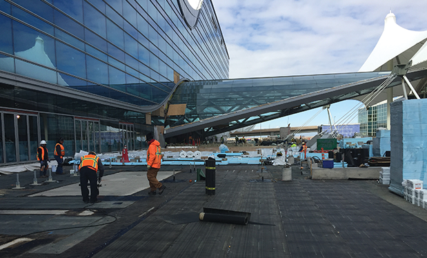 Mile-high roofing - Black Roofing helps build Denver International Airport’s south terminal 