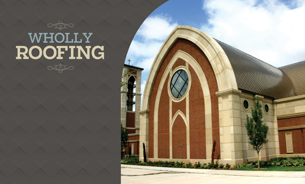 Wholly Roofing - Roofing Solutions helps design St. George Catholic Church in Baton Rouge
