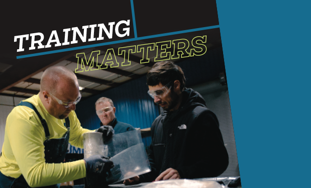 Training matters - Working in a constantly evolving industry requires ongoing training