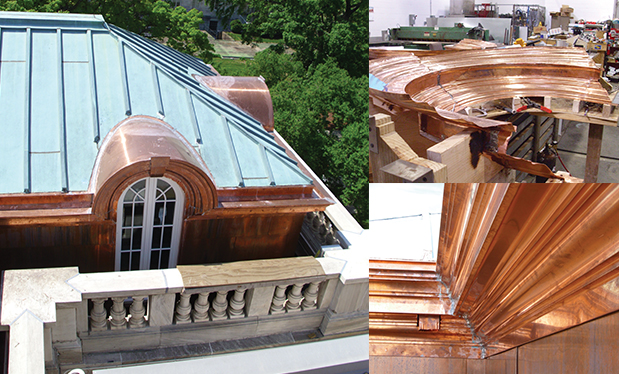 Revolutionary roofing - James R. Walls renovates the National Society Daughters of the American Revolution headquarters