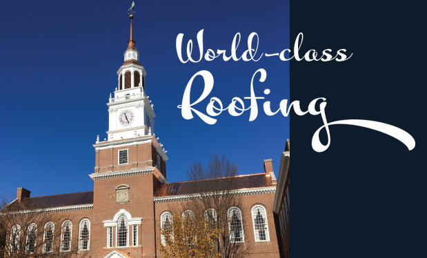 World-class roofing - Mahan Slate Roofing restores Dartmouth College’s Baker Tower