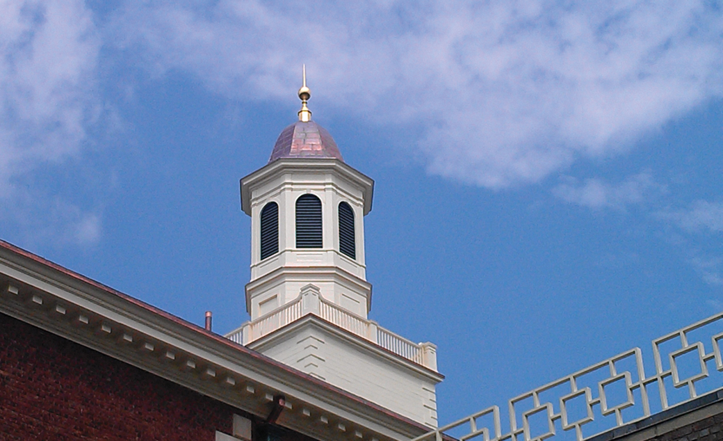 Catered roofing - Hayden Building Maintenance restores the roof systems on Vassar College's All Campus Dining Center