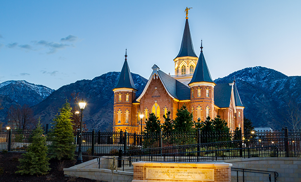 Out of the ashes - Utah Tile and Roofing helps rebuild Utah's Provo City Center Temple
