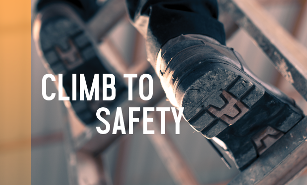 Climb to safety - Proper setup and use of ladders keep workers safe