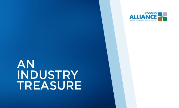 An industry treasure - The Roofing Alliance launches more initiatives
