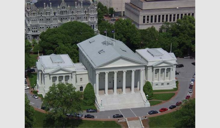 Thomas Jefferson played an integral part in designing the Virginia State Capitol.