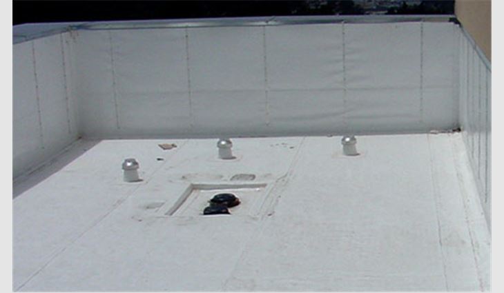 Equalizer valves placed in a roof's vortex-prone areas create suction to hold a roof membrane in place.