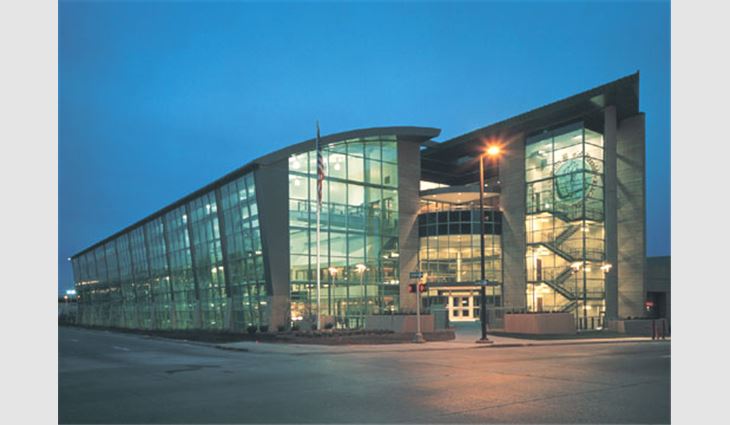 The Freedom Center houses the Omaha World-Herald newspaper's production facility.