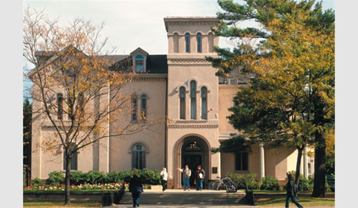 The Bishop House was built in 1852 and acquired by Rutgers in 1925.