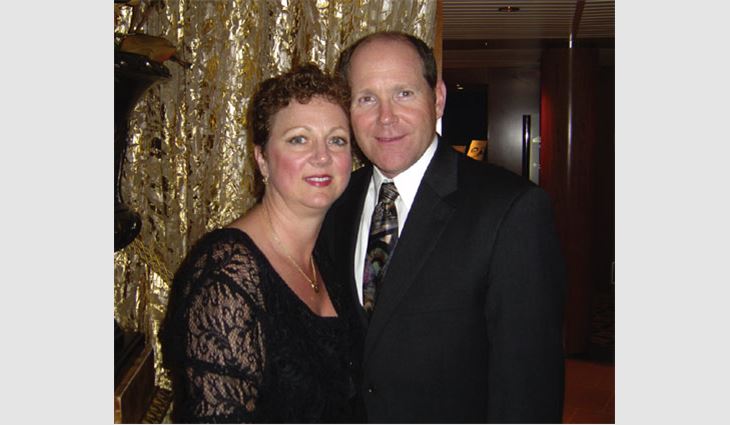 Reid Ribble and his wife, DeaNa.
