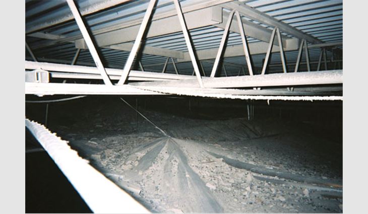 Reroofing projects requiring partial or complete tear-off of existing roof systems, coupled with the need to replace some or all existing decks, have created an increasing demand for dust and debris containment.