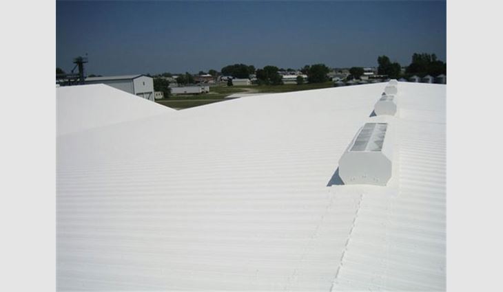 It has become widely accepted in the roofing industry that field-applied white reflective coatings can lower roof surface temperature and provide energy savings.
