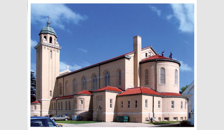 St. Patrick Catholic Church in Waukon, Iowa
