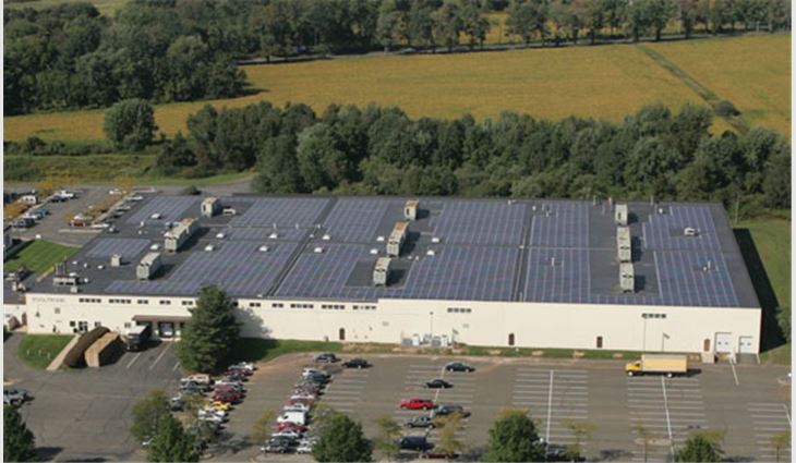 Photovoltaic systems used with polyisocyanurate insulation maximize solar energy and energy efficiency, which helps conserve fuel while heating and cooling a building.