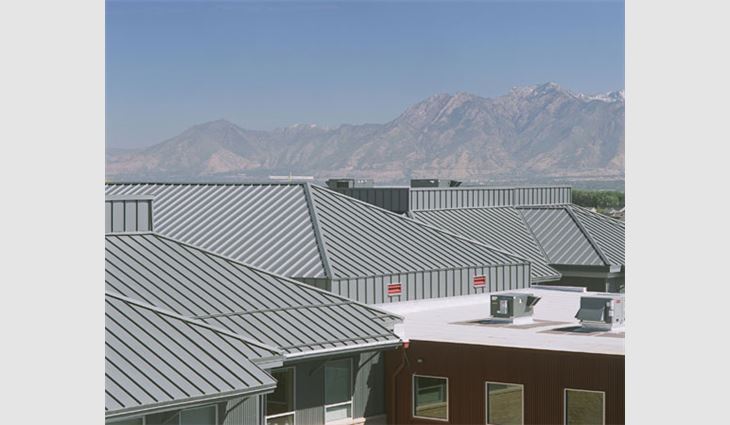 MBCI LokSeam&reg; SSR Systems were installed on Daybreak Elementary School and Community Center in Salt Lake City and helped the buildings achieve LEED&reg; certification.