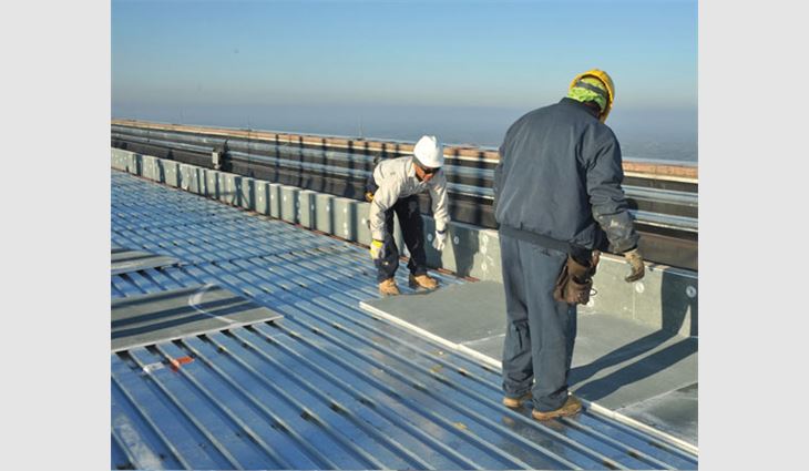 Georgia-Pacific Gypsum's DensDeck&reg; Roof Boards were selected for durability.