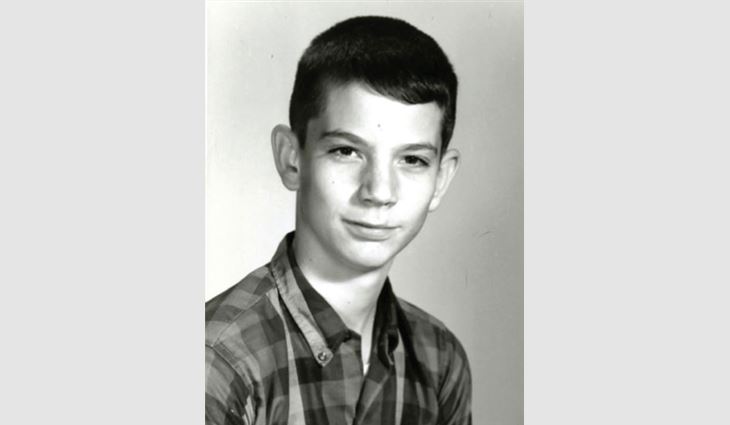 McCrory when he was 12 years old 
