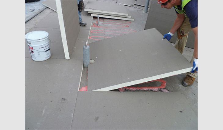 Two-component insulation adhesives are designed for use on virtually every common roof deck. In addition, many can be used to adhere layers of insulation together.