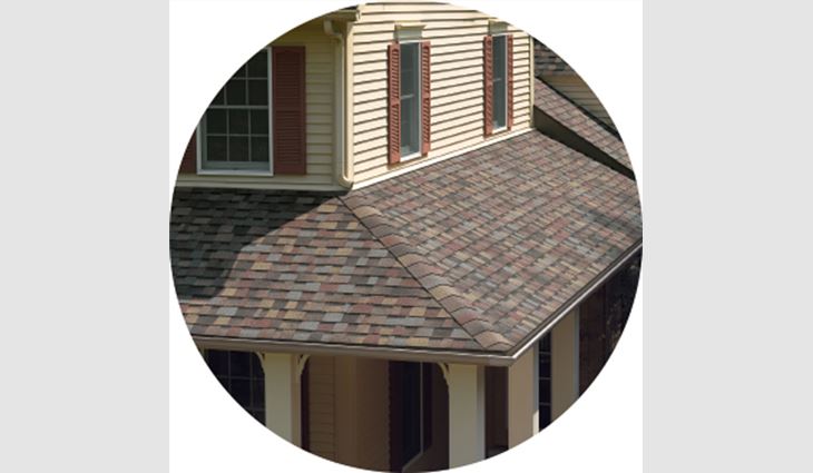 Asphalt roofing shingles represent about 80 percent of the residential roofing market.