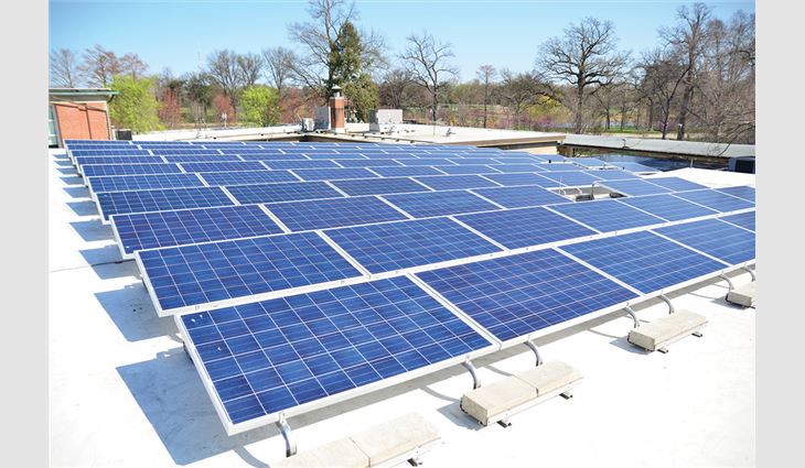 Kirberg Co., St. Louis, donated $75,000 for a new photovoltaic system on The MUNY in St. Louis.