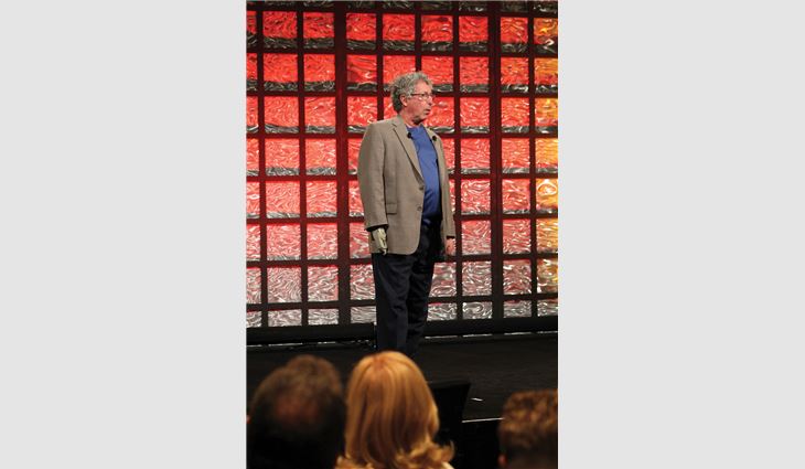Beck Weathers, author of <i>Left for Dead: My Journey Home from Everest</i>, presented the keynote address.