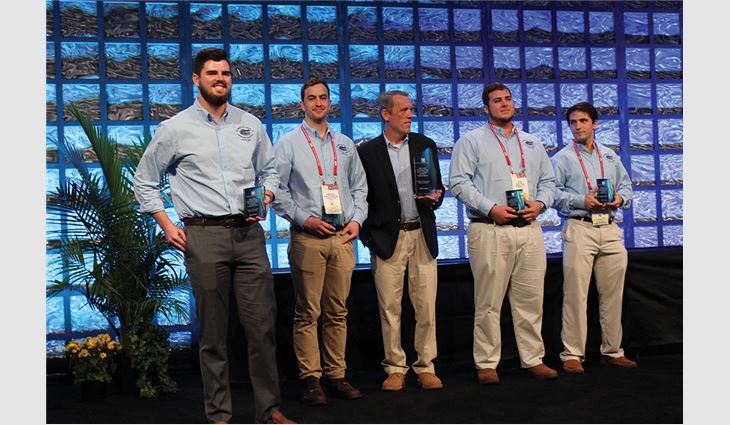 The team from University of Florida was announced the winner of the Alliance's second annual Construction Management Student Competition. 