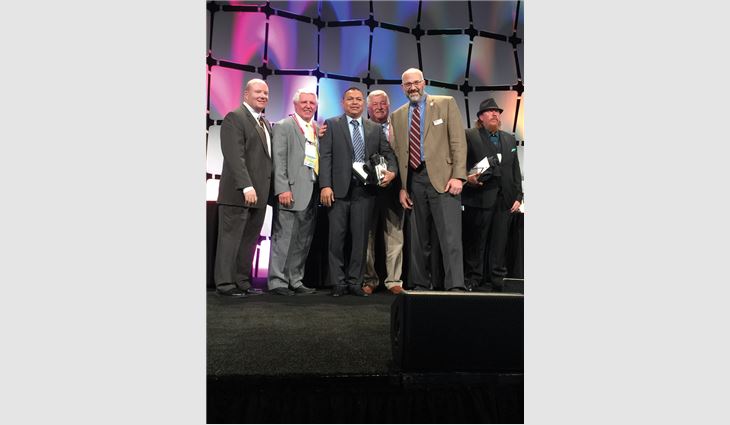 Alarcon receives the Best of the Best Award at NRCA's 130th Annual Convention