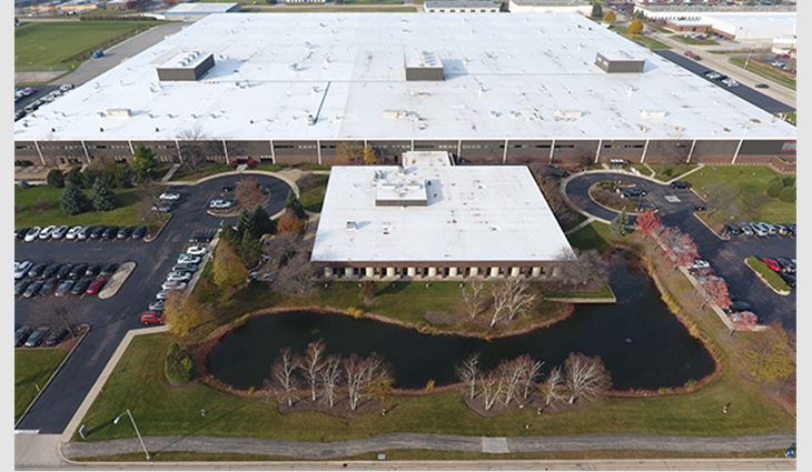 Ridgeworth Roofing installs a 14-acre TPO membrane roof system on Magid® Glove and Safety Manufacturing’s facility.