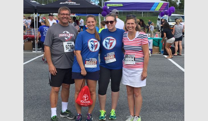 ATAS International Inc. employees participated in the Lehigh Valley 9/11 Heroes Run. 