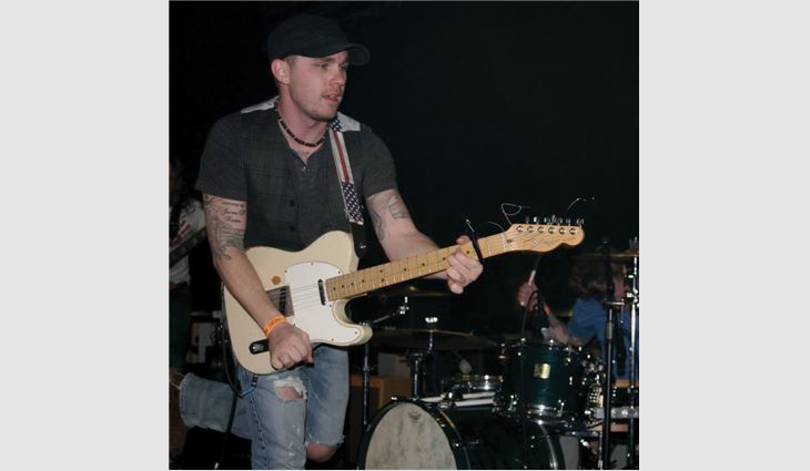 Baird learned to play guitar at a young age and has toured internationally.