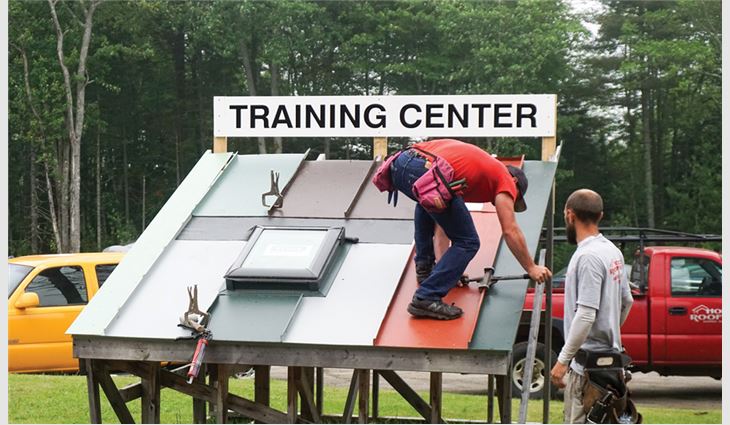 Horch Roofing, Warren, Maine, offers scholarships to encourage graduating high school seniors to attend local trade schools.