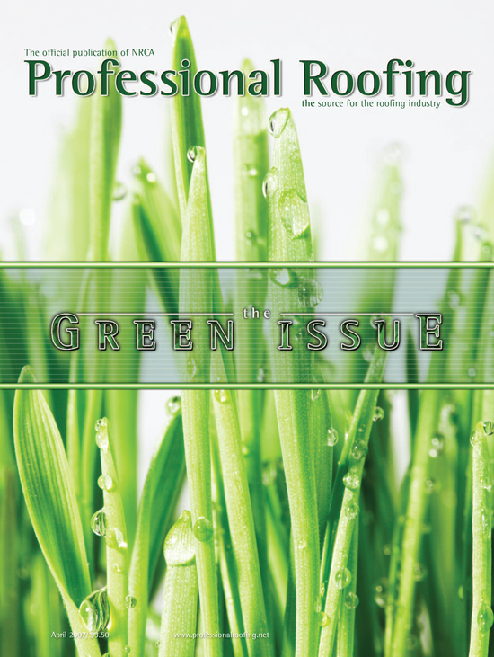 Professional Roofing Magazine 4/1/2007