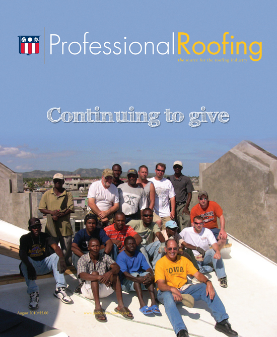 Professional Roofing Magazine 8/1/2010