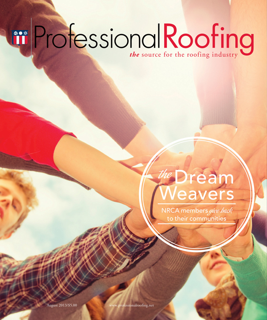 Professional Roofing Magazine 8/1/2013