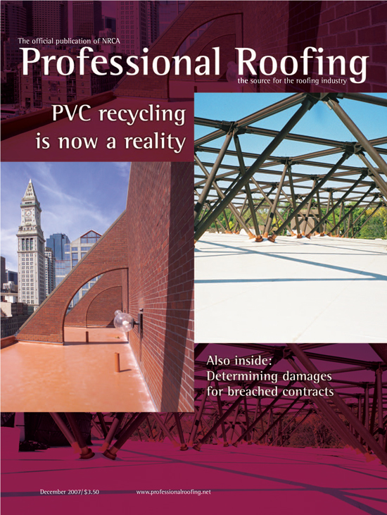 Professional Roofing Magazine 12/1/2007