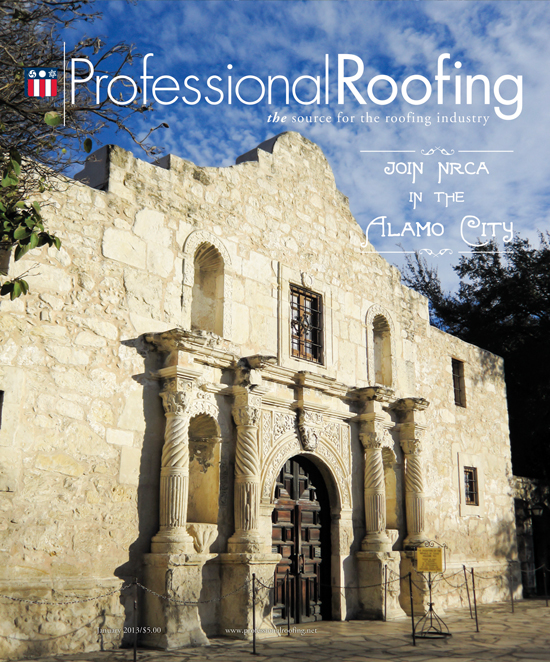 Professional Roofing Magazine 1/1/2013