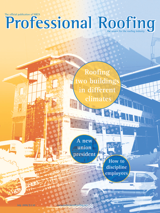 Professional Roofing Magazine 7/1/2006