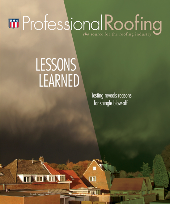 Professional Roofing Magazine 3/1/2014
