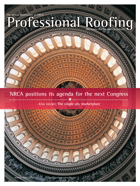 Professional Roofing Magazine 10/1/2007