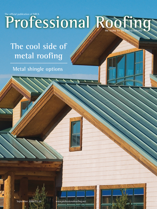 Professional Roofing Magazine 9/1/2006