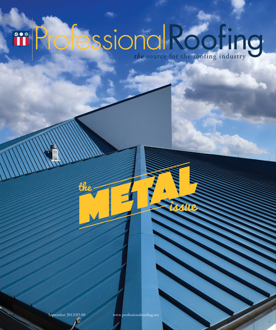 Professional Roofing Magazine 9/1/2013