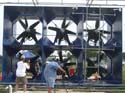 The Wall of Wind - Florida International University creates a wall of wind to test roof systems