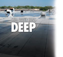 Still water runs deep - Proper roof slope and drainage are important to prevent excessive water accumulation
